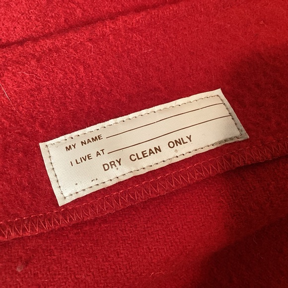 Vintage Boy Scouts Of America Red Wool Shirt Jacket Made In USA Size 38 - Picture 16 of 16